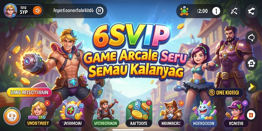 Tangkapan layar menunjukkan gameplay seru di 6SVIP.