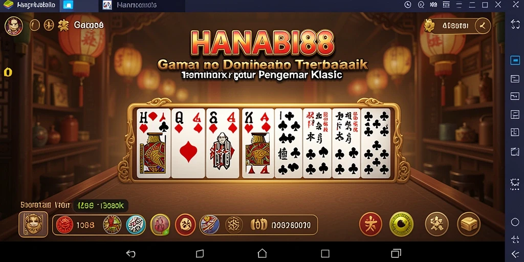 Tampilan gameplay yang seru dan menantang dalam HANABI88.