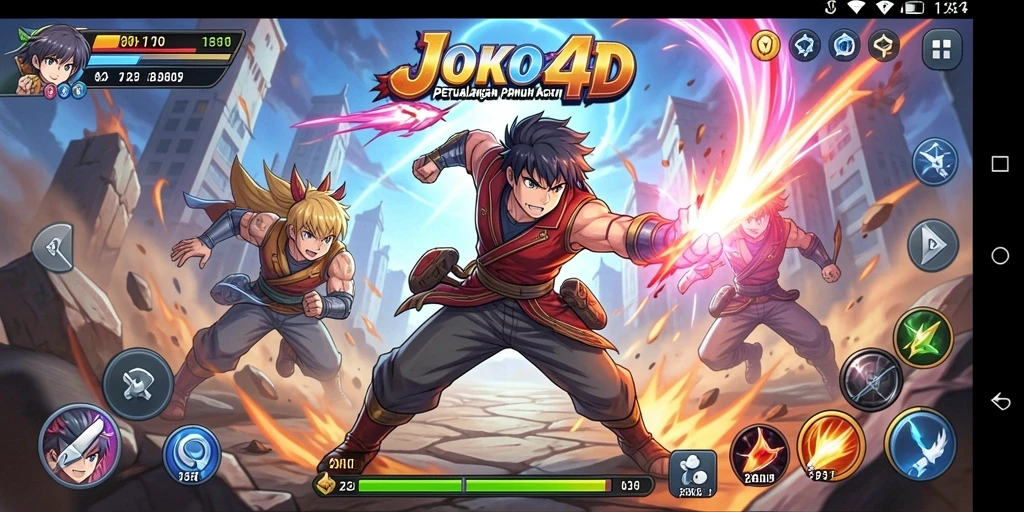 Gameplay JOKO4D yang memukau dengan karakter Anime yang kuat.
