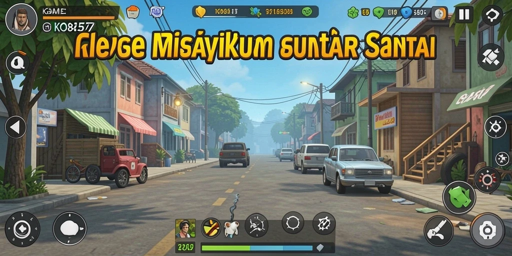 Tampilan gameplay <strong>KO857</strong> dengan elemen Idle yang menarik.