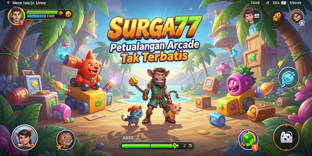 Tampilan gameplay seru dari SURGA77, penuh aksi dan tantangan.
